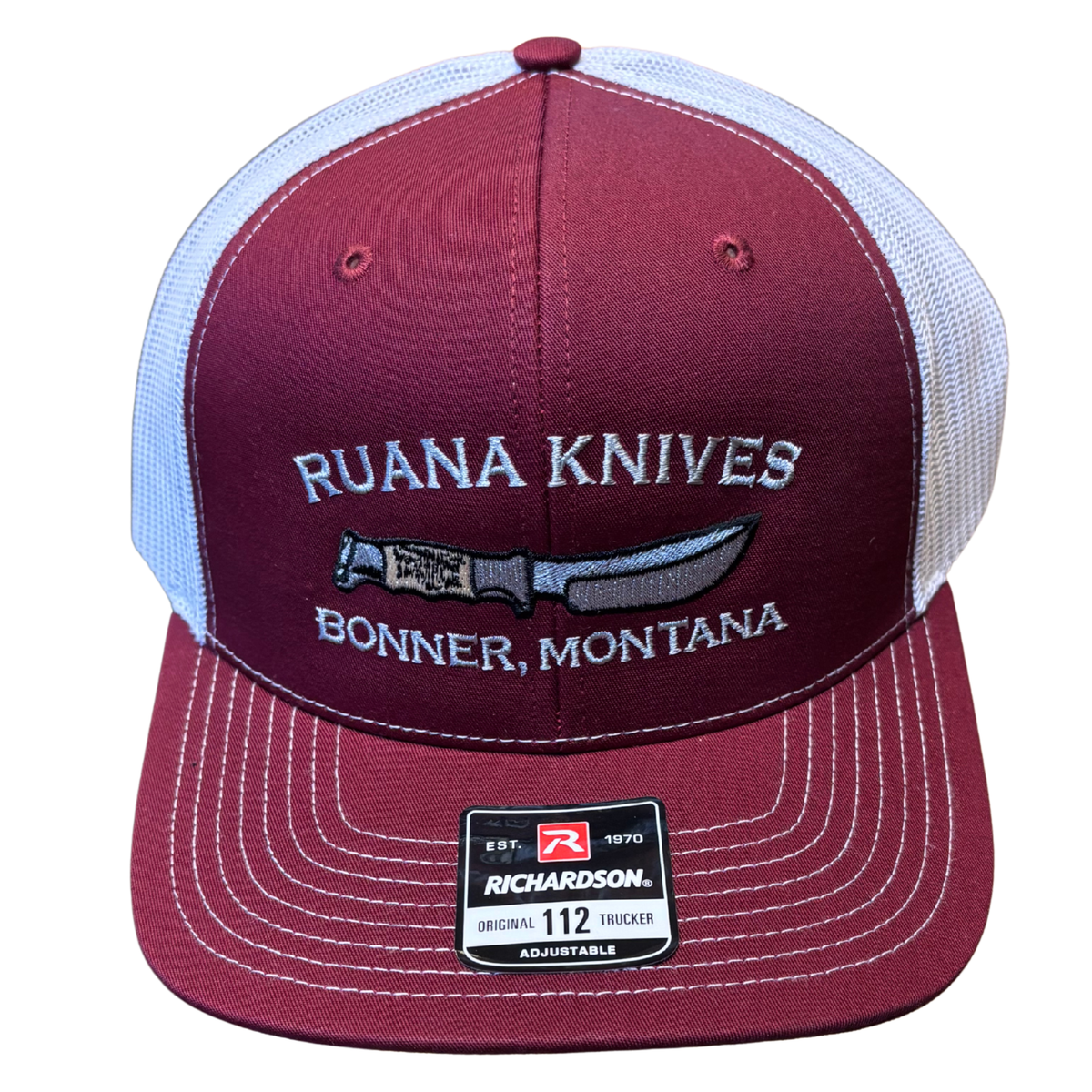 Trucker Hat -  Cardinal / Maroon & White