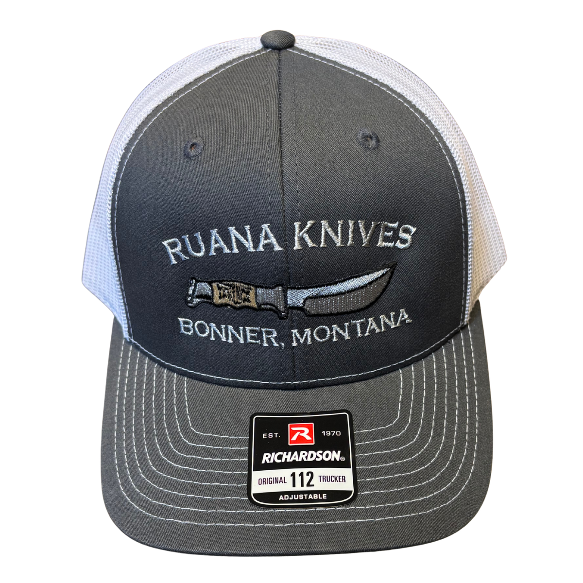 Trucker Hat - Grey & White