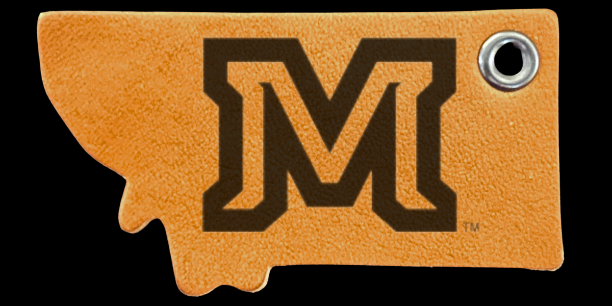 MSU M Logo Keychain
