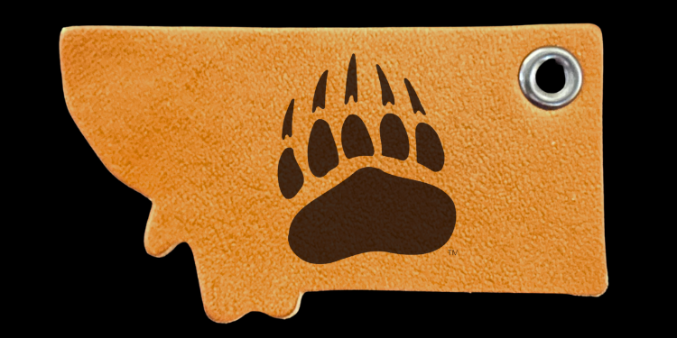 Bear Paw Keychain