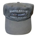 Weathered Cotton Solid Back Cap - Olive Green